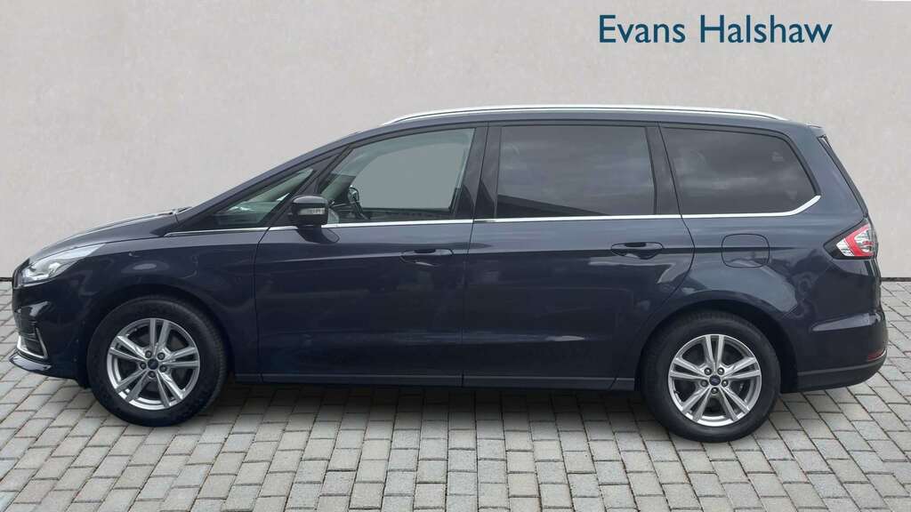 Ford Galaxy 2.5 Fhev 190 Titanium Cvt 2022 MX72UKL Blue #2