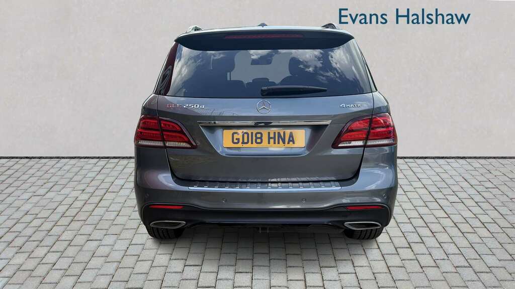 Mercedes-Benz GLE Class 250D 4Matic Amg Night Ed Prem 9G-tronic 2018 GD18HNA Grey #4