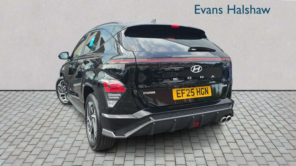 Hyundai Kona 1.6 Hybrid 129 N Line S Dct 2025 EF25HGN Black #2