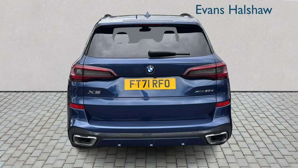 BMW X5 Xdrive30d Mht M Sport 2021 FT71RFO Blue #3