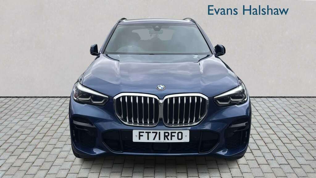 BMW X5 Xdrive30d Mht M Sport 2021 FT71RFO Blue #2