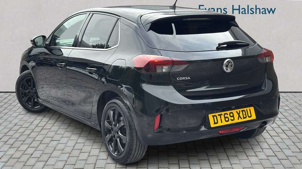 Vauxhall Corsa 1.2 Turbo Elite Nav 2020 DT69XDU Black #3