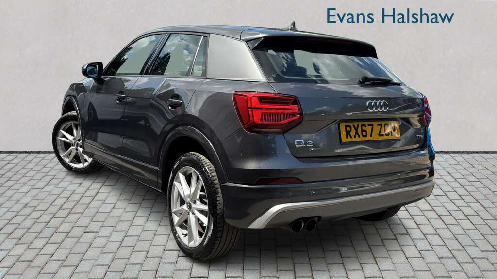 Audi Q2 1.4 Tfsi S Line S Tronic 2017 RX67ZCN Grey #2
