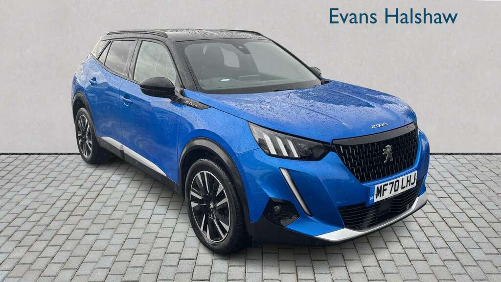 Peugeot 2008 1.2 Puretech 130 Gt Line Eat8 2020 Blue