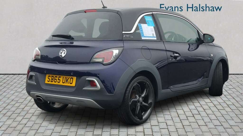 Vauxhall Adam 1.4I Rocks 2015 SB65UKO Blue #5