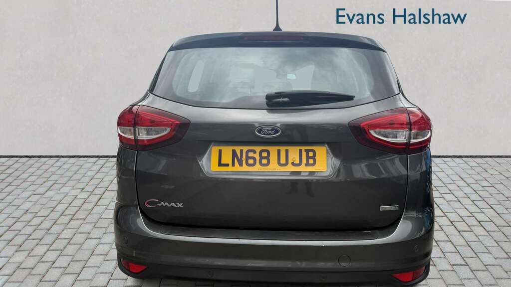 Ford C-Max 1.0 Ecoboost Zetec 2018 LN68UJB Grey #4