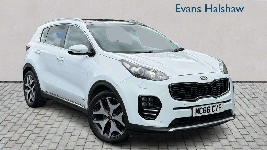 Kia Sportage 1.6T Gdi Gt-line S Dct Awd 2017 White