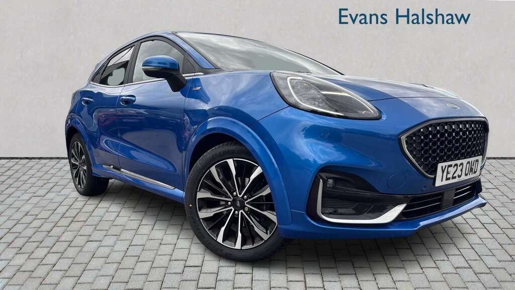 Ford Puma 1.0 Ecoboost Hybrid Mhev 155 St-line Vignale 2 Blue