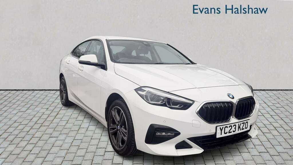 BMW 2 Series 218D Sport Step Live Cockpit Prof 2023 YC23KZO White #2
