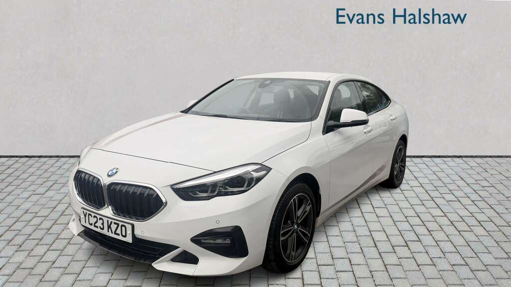 BMW 2 Series 218D Sport Step Live Cockpit Prof 2023 YC23KZO White #5