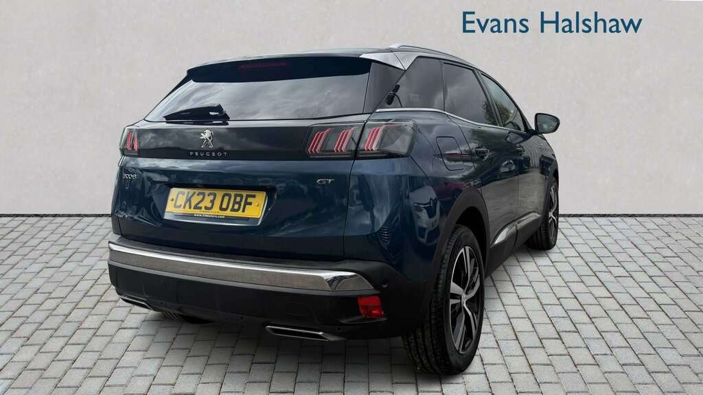 Peugeot 3008 1.2 Puretech Gt Eat8 2023 CK23OBF Blue #6
