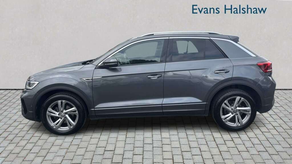 Volkswagen T-Roc 1.5 Tsi R-line Dsg 2023 EF72KZO Grey #2
