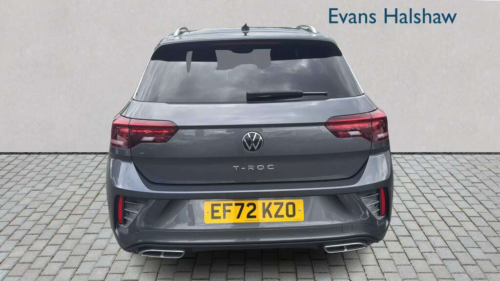 Volkswagen T-Roc 1.5 Tsi R-line Dsg 2023 EF72KZO Grey #4