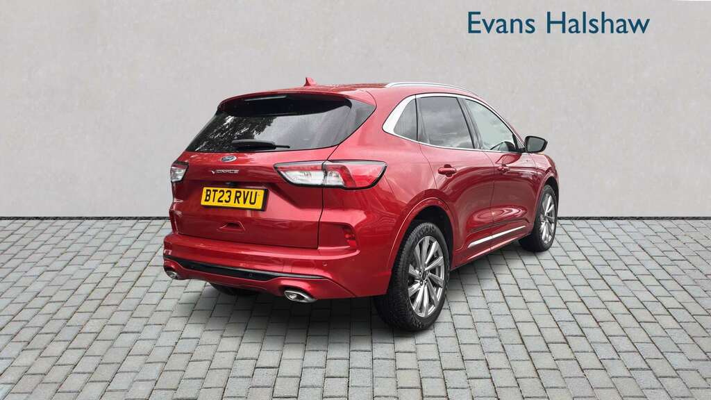 Ford Kuga 2.5 Fhev Vignale Cvt 2023 BT23RVU Red #2