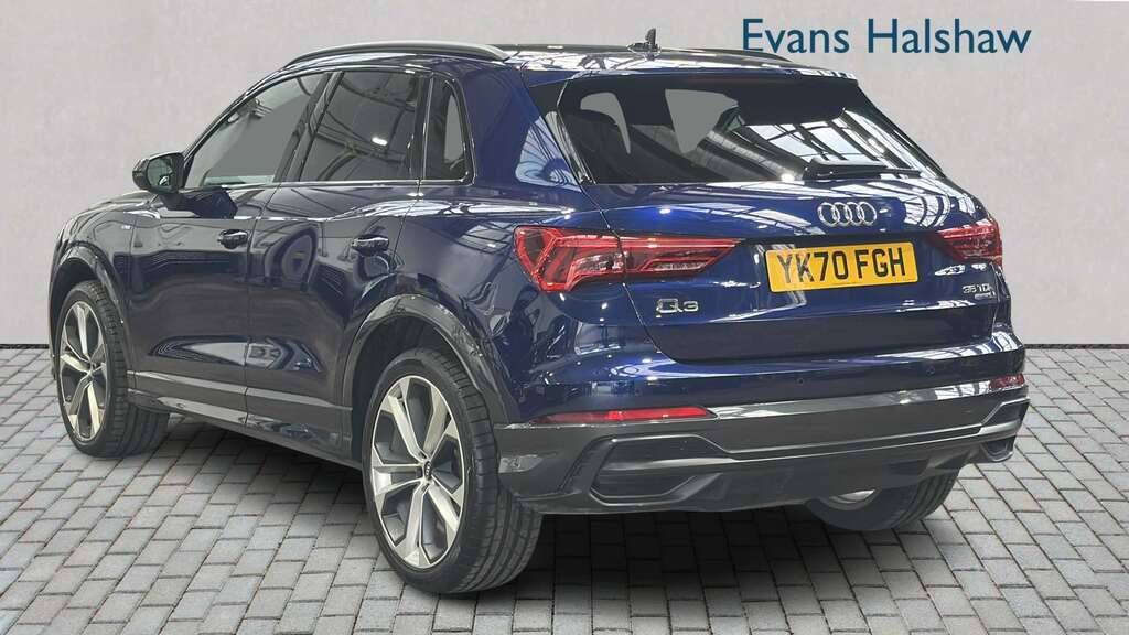 Audi Q3 35 Tdi Quattro Edition 1 S Tronic 2020 YK70FGH Blue #2