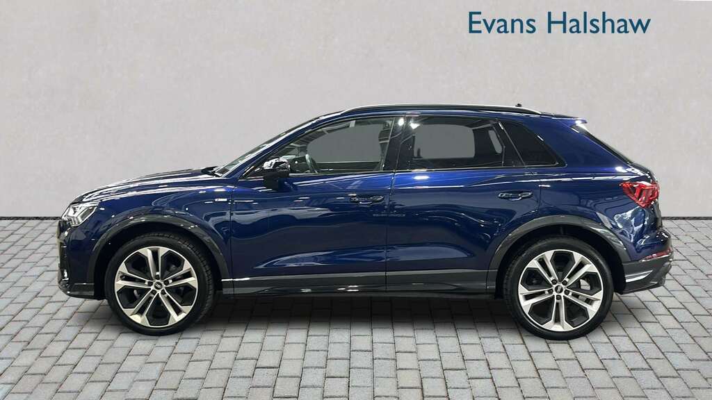 Audi Q3 35 Tdi Quattro Edition 1 S Tronic 2020 YK70FGH Blue #3