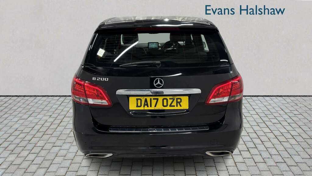 Mercedes-Benz B Class B200d Amg Line 2017 DA17OZR Black #4