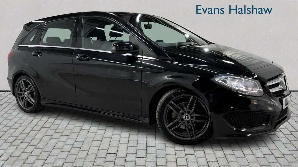 Mercedes-Benz B Class B200d Amg Line 2017 Black