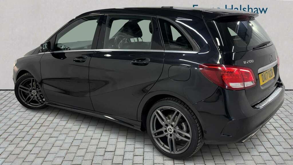 Mercedes-Benz B Class B200d Amg Line 2017 DA17OZR Black #2