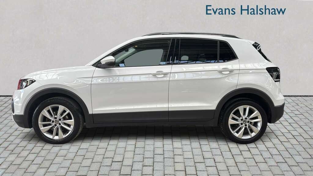 Volkswagen T-Cross 1.0 Tsi Se 2022 LO71NWE White #3