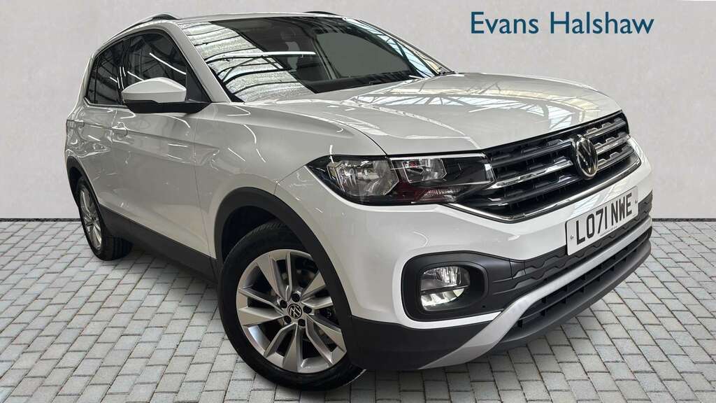 Volkswagen T-Cross 1.0 Tsi Se 2022 LO71NWE White