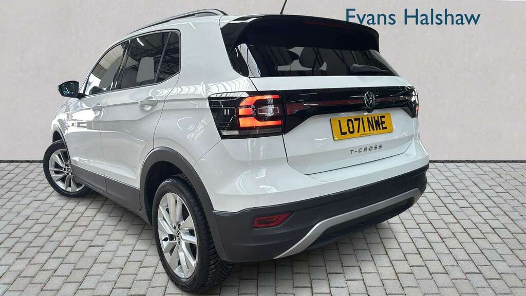 Volkswagen T-Cross 1.0 Tsi Se 2022 LO71NWE White #2