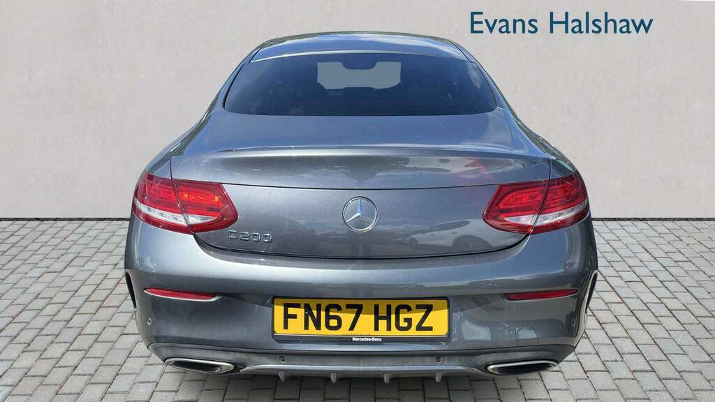 Mercedes-Benz C Class C200 Amg Line Premium Plus 9G-tronic 2017 FN67HGZ Grey #6