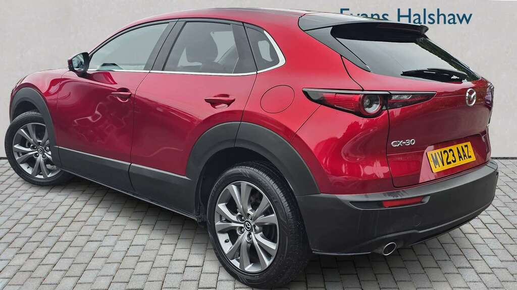 Mazda CX-30 2.0 E-skyactiv G Mhev Sport Lux 2023 MV23AAZ Red #4