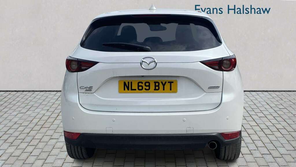 Mazda CX-5 2.2D 184 Sport Nav Awd 2019 NL69BYT White #5