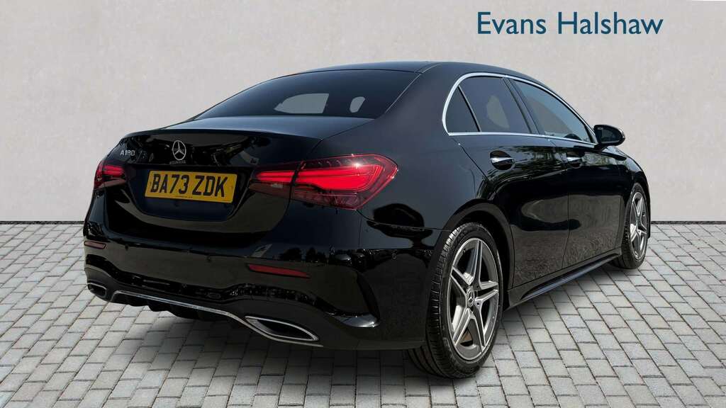 Mercedes-Benz A Class A180 Amg Line Executive 2023 BA73ZDK Black #3