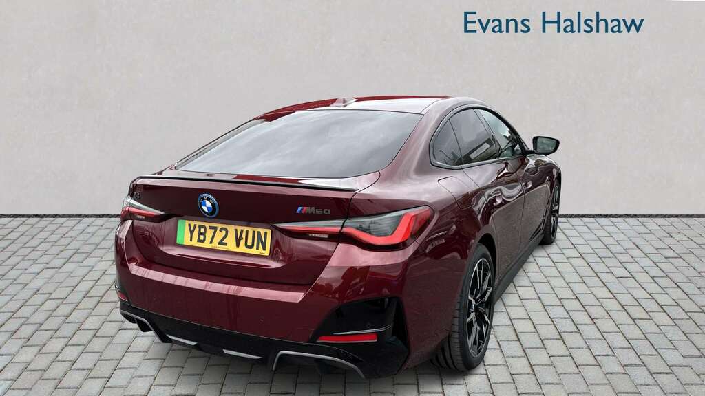 BMW i4 400Kw M50 83.9Kwh 2023 YB72VUN Red #4