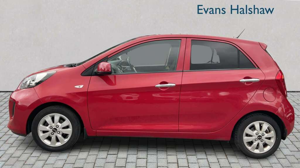 Kia Picanto 1.0 65 Se 2017 FV66VNO Red #3