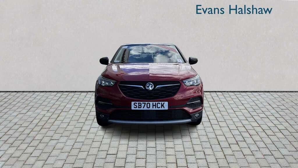 Vauxhall Grandland X 1.2 Turbo Elite Nav 2020 SB70HCK Red #4