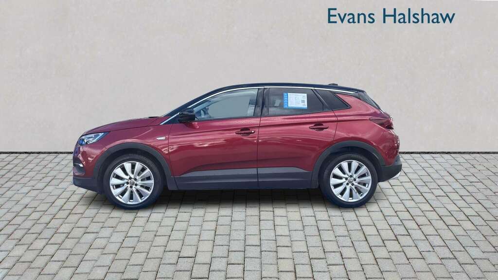 Vauxhall Grandland X 1.2 Turbo Elite Nav 2020 SB70HCK Red #3