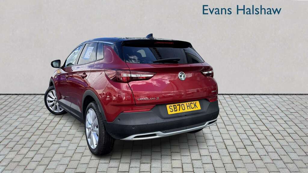 Vauxhall Grandland X 1.2 Turbo Elite Nav 2020 SB70HCK Red #2