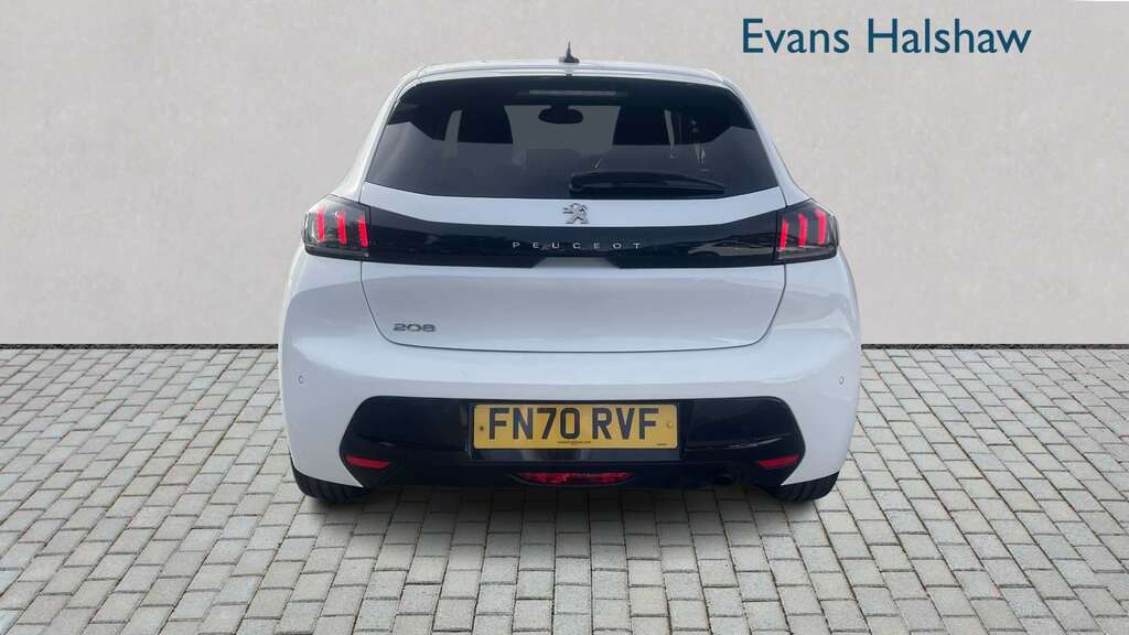 Peugeot 208 1.2 Puretech 100 Allure Premium 2020 FN70RVF White #6