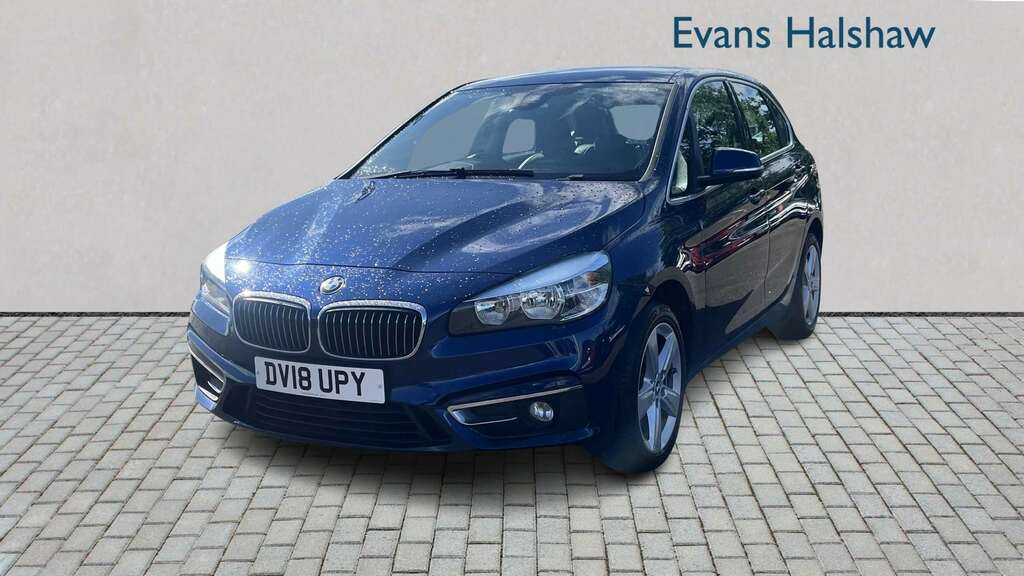 BMW 2 Series 218D Luxury Nav Step 2018 DV18UPY Blue #3