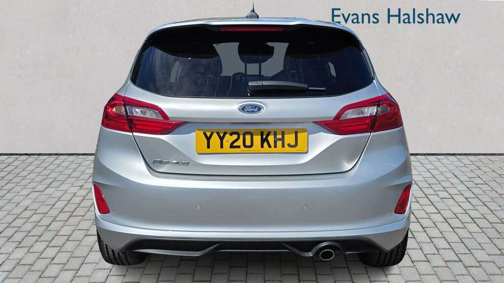 Ford Fiesta 1.0 Ecoboost 125 St-line Edition 2020 YY20KHJ Silver #5