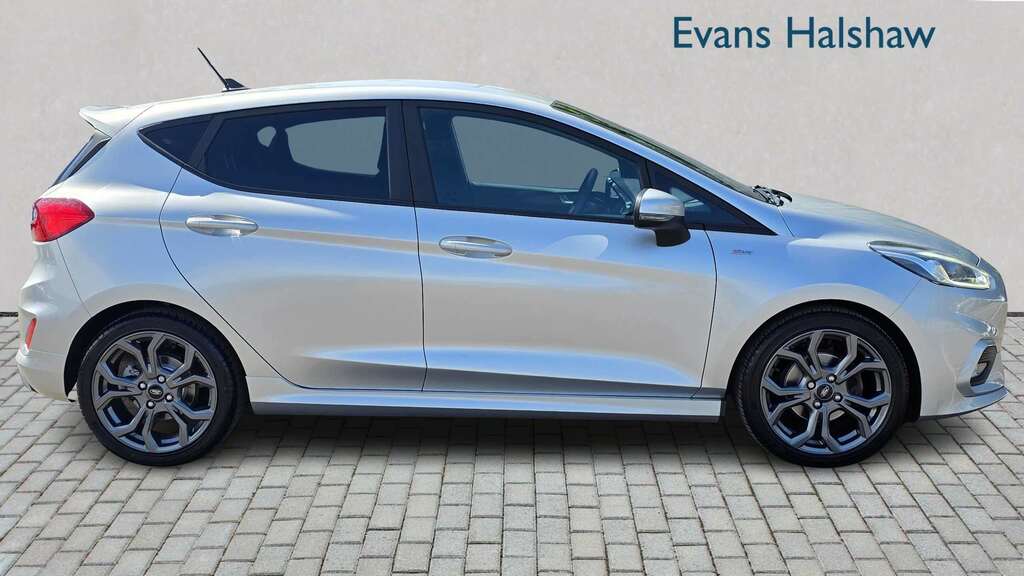 Ford Fiesta 1.0 Ecoboost 125 St-line Edition 2020 YY20KHJ Silver #2