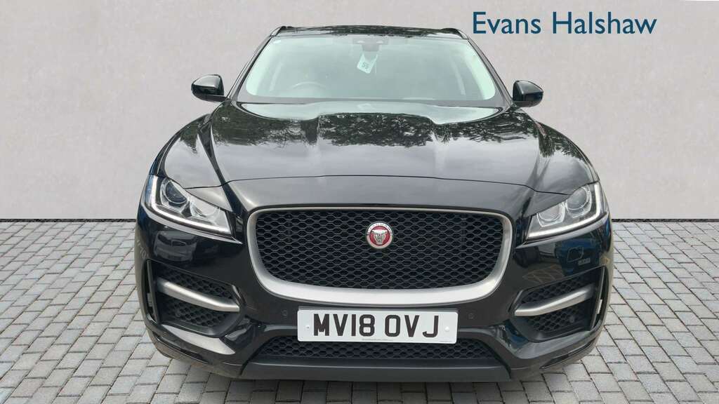 Jaguar F-Pace 2.0D 163 R-sport 2018 MV18OVJ Black #4