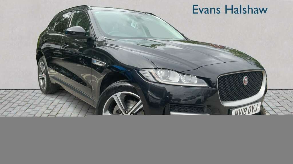 Jaguar F-Pace 2.0D 163 R-sport 2018 Black
