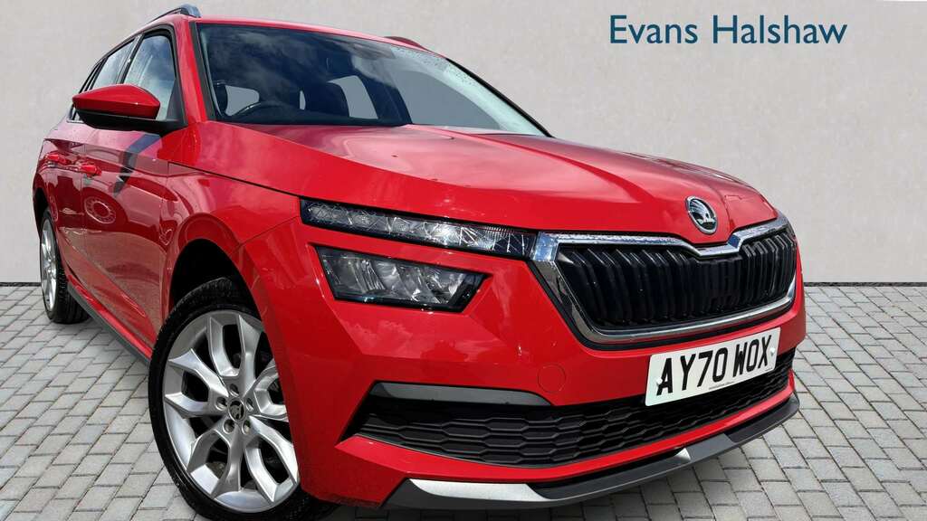 Skoda Kamiq 1.5 Tsi Se L 2020 Red
