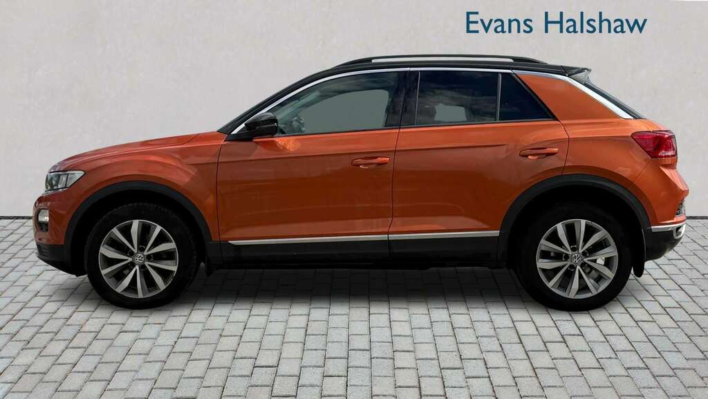 Volkswagen T-Roc 2.0 Tdi Design 2021 Orange #3