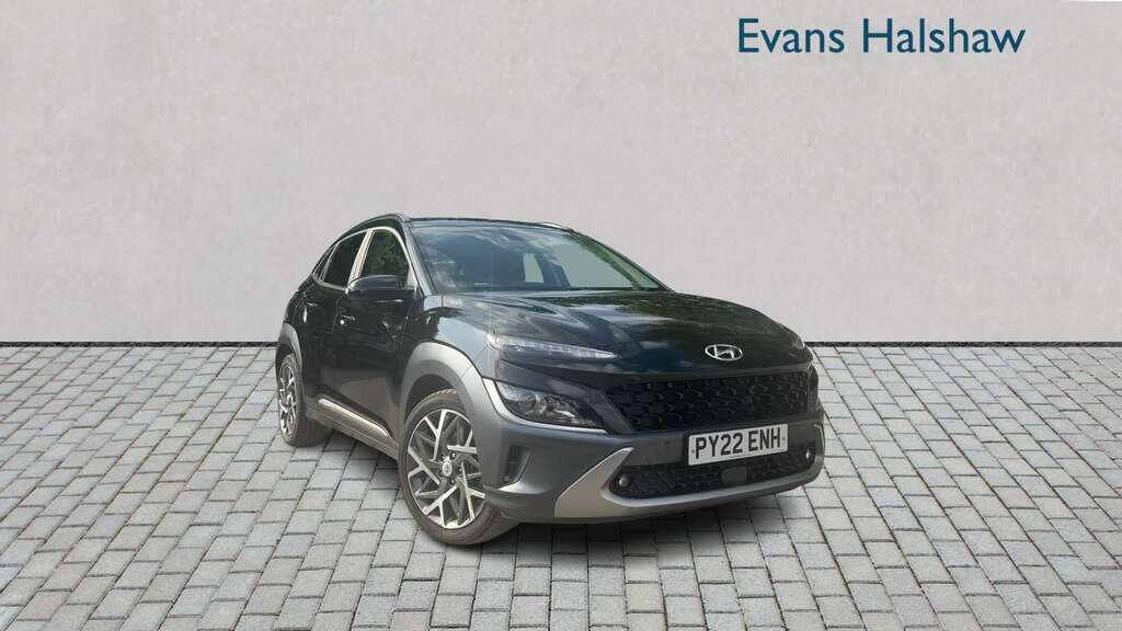 Hyundai Kona 1.6 Gdi Hybrid Premium Dct 2022 Black