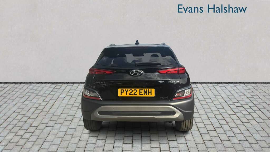 Hyundai Kona 1.6 Gdi Hybrid Premium Dct 2022 PY22ENH Black #4