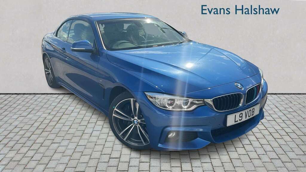 BMW 4 Series 430D M Sport Professional Media 2016 Blue