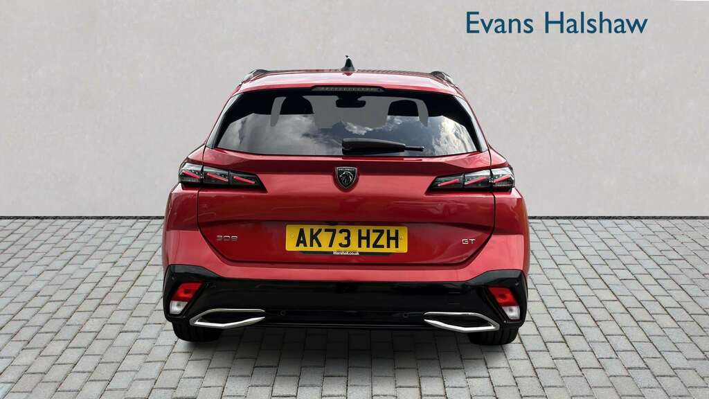 Peugeot 308 1.5 Bluehdi Gt Eat8 2023 Red #4