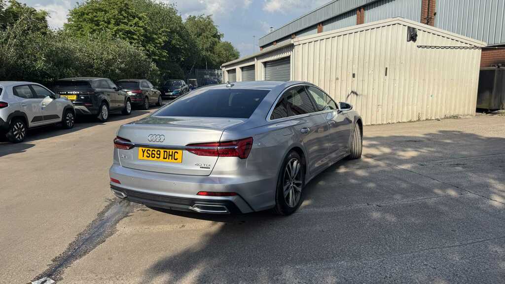 Audi A6 40 Tdi Quattro S Line S Tronic 2019 Silver #4