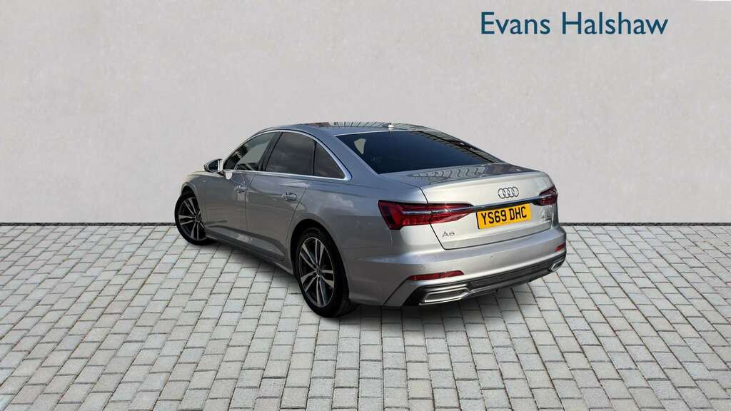 Audi A6 40 Tdi Quattro S Line S Tronic 2019 Silver #3