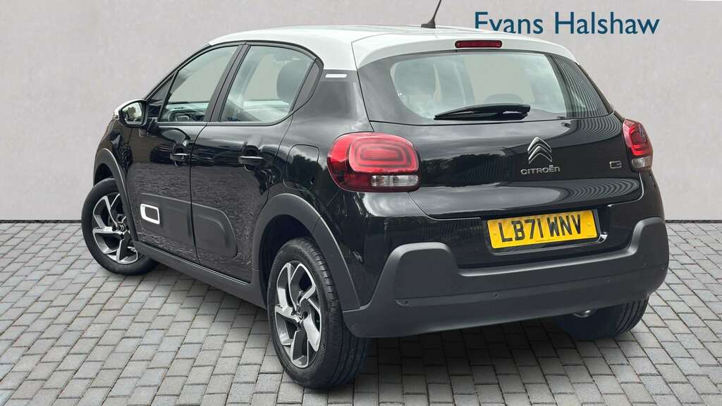 Citroen C3 1.2 Puretech Shine 2021 LB71WNV Black #3